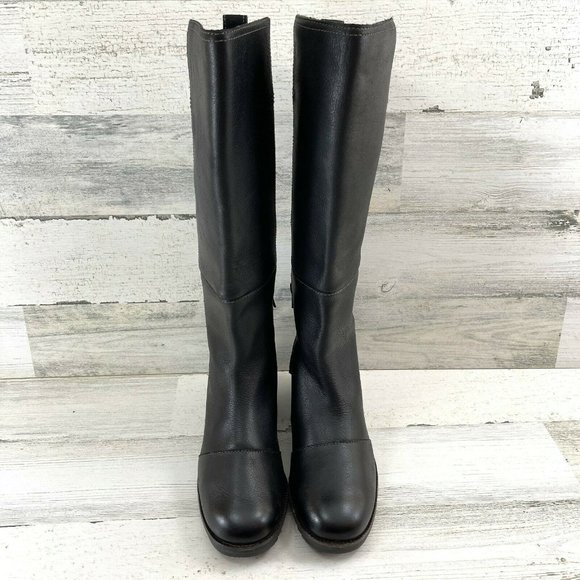 Sorel Cate Tall Rain & Waterproof Ready Boots Blac - Picture 4 of 16
